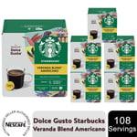 Nescafe Dolce Gusto Starbucks Coffee Pods 12 Caps, 9 Boxes