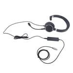 Customer Service Headset Phone Headset Comfortable Noise Reduction Mic Plug And