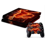 Ps4 Skins Flaming Horse