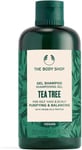 THE BODY SHOP Tea Tree Purifying & Balancing Shampoo FOR OILY HAIR & SCALP, VEG