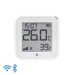 Shelly Plus HT Gen3 Smart Temperatur- og Fuktighetssensor, Wi-Fi, Hvit