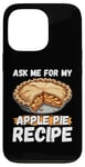 Coque pour iPhone 13 Pro Nourriture pour tarte aux pommes