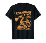 Legendary Since 1963 Birthday Dragon Fantasy T-Shirt