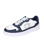 Chaussures Homme ATLANTIC STARS 43 EU Sneakers Blanc Cuir Bleu BC167-43