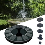 Pompe de fontaine solaire, démarrage automatique, panneau solaire flottant étanche, Kit de pompe à eau pour étang, piscine, décoration de jardin, nouveauté 2020