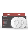 2 FireAngel Smoke Alarms-10 Year Battery FA6620-R-T2