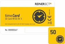 Reiner Sct Timecard Rfid-Kort 50 Premium Rfid-Brikkekort Des Ev3 50S