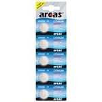 Arcas CR2032 -paristo, 5 kpl