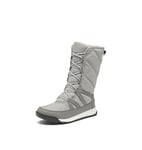 Sorel Femme Whitney 2 Plus Tall Lace Waterproof Botte Tendance, Chrome Grey/Quarry, 43 EU