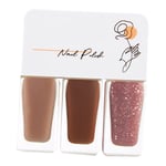 3pcs Water Nail Polish Set Easy Peel Off Quick Dry Na Olish For Dating T20