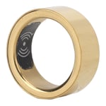 (Gold 17)Smart Ring Sleep Fitness Tracker Pedometer Waterproof Exquisite UK