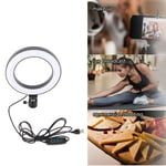 6'' LED Dimmable Light Adjustable Fill Light With Ballhead For Vlog Liv Set