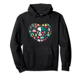 Peanuts Christmas Snoopy Xmas Love Heart Pullover Hoodie