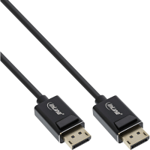 InLine 15401P DisplayPort-kabel 1 m Sort