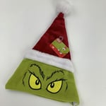 The Grinch Christmas Stocking Cap Hat Fitted Youth One Size New