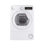 Hoover H-DRY 300 HLE H9A3TE-80/N Wifi Connected 9Kg Heat Pump Tumble Dryer - White - A+++ Rated