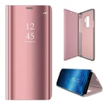 Xiaomi Mi 10T Lite 5G - Smart Clear View Fodral - Rosa Rosa