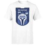 Star Wars The Mandalorian Bo-Katan Badge Men's T-Shirt - White - 4XL