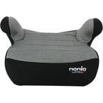 NANIA Rehausseur fixations isofix ALPHIX, groupe 3, de 8 à 12 ans, 25-36 kg, 125-150 cm, R129 - Avec accoudoirs - Gris