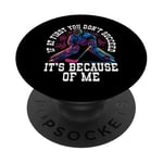 If At First You Don’t Succeed It’s Because Of Me Ice Hockey PopSockets Adhesive PopGrip