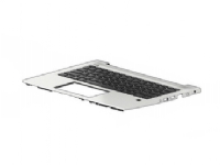 HP - Ersättningstangentbord för bärbar dator - fransk - med övre skydd - för ProBook 430 G6 Notebook, 430 G7 Notebook