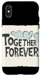 Coque pour iPhone X/XS Tenue Together Forever pour garçons et filles