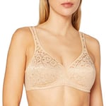 Triumph Womens Elegant Cotton N Bra, Skin - Light Combination, 38C UK