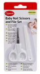 Clippasafe Baby Scissors & File Set