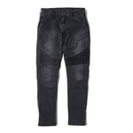 John Doe Pantalon Moto Rebel Jeans XTM,Homme,36/34,Gris foncé