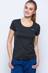 Nike Women’s Dri-Fit Contour Running Top (Black) - Small - New ~ 64494 010