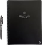 Rocketbook Fusion Reusable Digital Notebook - Smart Notepad A4 Black, 7 Styles,