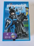 PLAYMOBIL Chevalier noir réf 3315 dès 4 ans