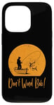 iPhone 13 Pro Don’t Wind Bob Funny Fishing Angling River Rod Dad Case