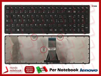 Clavier Italien Compatible pour Ordinateur Portable LENOVO Ideapad S510p-IFI