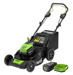 Greenworks Pro 80V Lawnmower 530mm Self-Propelled 5.0Ah Kit in Gardening > Outdoor Power Equipment > Lawnmowers > Electric