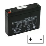 Batterie AGM Husqvarna Mowcart 2.8Ah 12V Polo Positif SX Robot Tondeuse