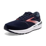 Brooks Homme Beast '20 Sneaker, Peacoat/Midnight/Red, 42.5 EU