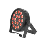 QTX PAR100 LED PAR Can High Power 3-in-1 DJ Disco Stage Light With Remote