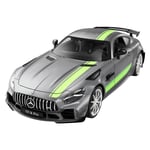 Voiture Télécommandée Mercedes AMG GTR Pro Échelle 1/12 Vitesse 12km/h TechkidzGris