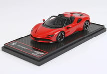 1:43 BBR Ferrari Sf90 Stradale Hybrid Spider 1000Hp Open Roof 2020 BBRC244C