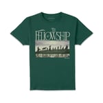 Lord Of The Rings Fellowship Cinematic Unisex T-Shirt - Green - XXL