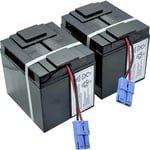 Conrad Energy - RBC55 Batterie pour onduleur remplace la batterie d'origine RBC55 Adapté aux marques apc D99843