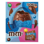 M&Ms Mini's Giant Milk Chocolate Easter Egg with 2x45g Chocolate M&Ms Packs & 1x36g Crispy M&Ms Pack, Total Weight 506g. Perfect Easter Milk Chocolate Gift, Easter Gift, Easter treat