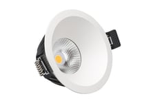 Antidark Downlight 9W 2700 Kelvin RA90 IP44 - Hvit