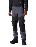 Dickies - Trousers for Men, Technical Flex Trousers, Action Flex Technology, Grey/Black, 28