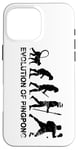 Coque pour iPhone 16 Pro Max Ping Pong Evolution pour les joueurs de tennis de table