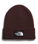 THE NORTH FACE Logo Box Beanie Hat Coal Brown One Size