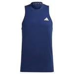 adidas TR-ES FR SL T T-Shirt, Dark Blue/White, M Homme