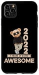 Coque pour iPhone 11 Pro Max 3ème anniversaire garçons filles 2022 original Awesome ours en peluche