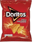 Doritos Chilli Heatwave Tortilla Chips Pack of 32 x 40gm